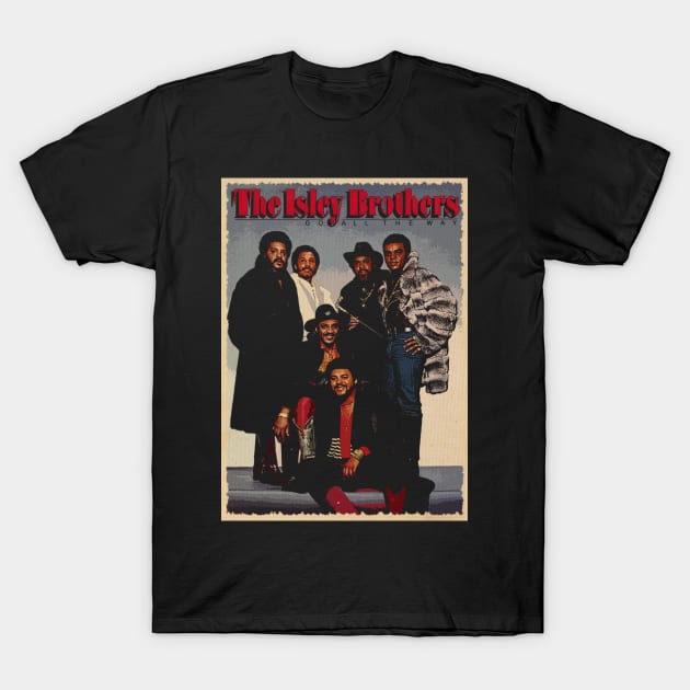 Groove of the Gods The Isley Vintage Music Scenes Apparel T-Shirt by Iron Astronaut